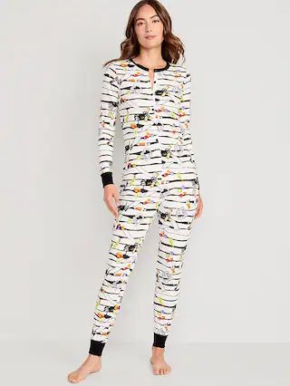 Matching Halloween One-Piece Pajamas for Women | Old Navy (US)