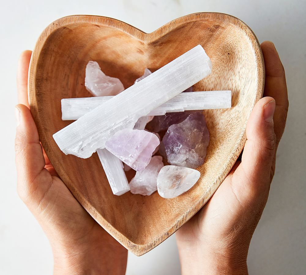 Wooden Heart Tray | Pottery Barn (US)