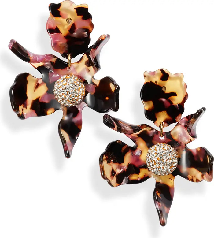 Lele Sadoughi Crystal Lily Earrings | Nordstrom | Nordstrom