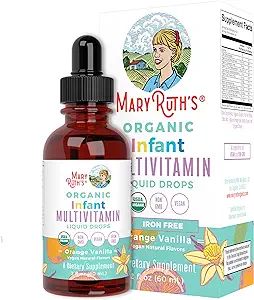 Multivitamin & Multimineral for Infants by MaryRuth's USDA Organic | Sugar Free | Liquid Vitamins... | Amazon (US)