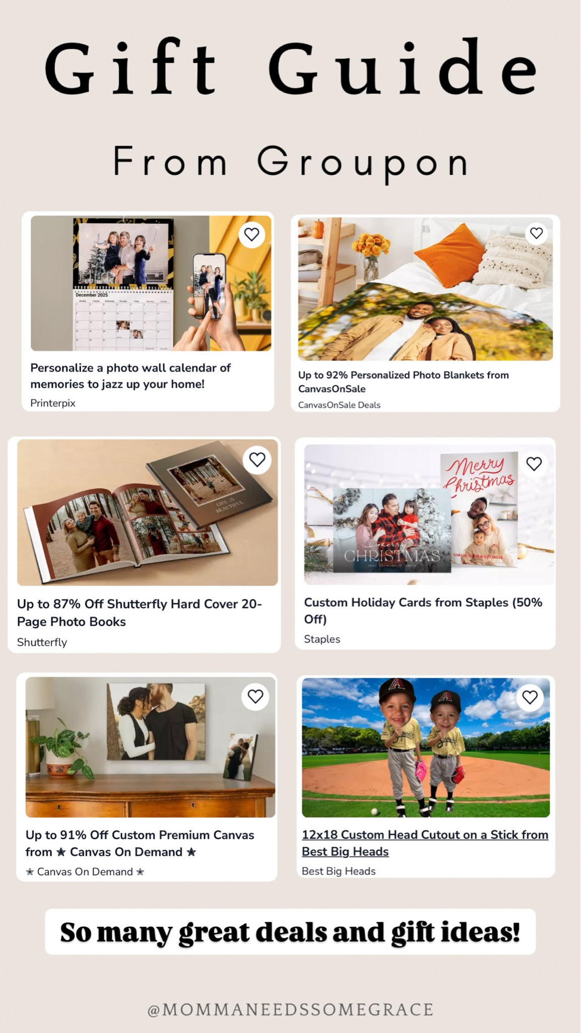 I’m so excited to be partnering with Groupon to bring you some great holiday shopping ideas! Cyber Monday in October! Shop early and score Cyber Monday offers now—before they’re gone!

@groupon #groupon #ad #GrouponPartner #GiftingWithGroupon
#GrabLifeByTheGroupon

#LTKGiftGuide #LTKSeasonal #LTKHoliday