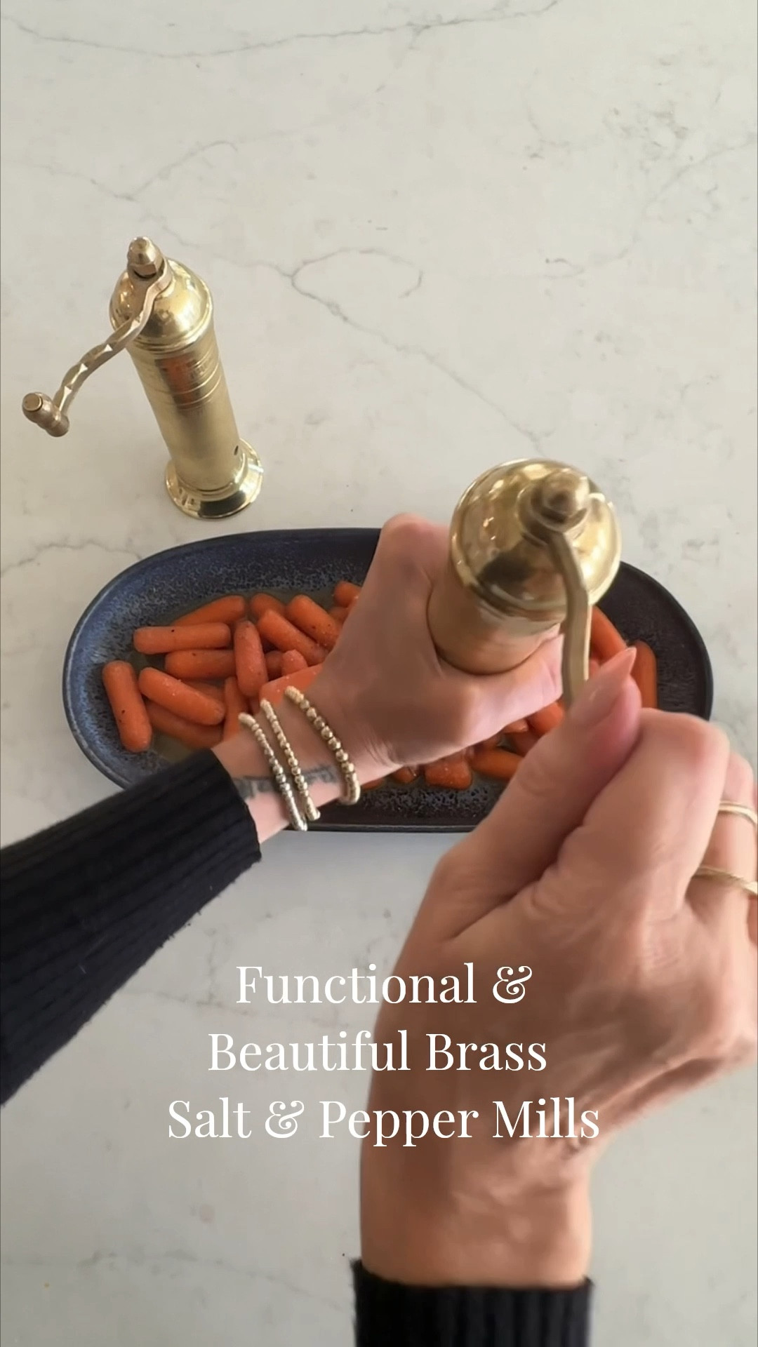 The prettiest salt & pepper shakers you’ll ever see or own! These look great on your dinner table, on your counter or give as a luxury gift. They age with beautiful patina or you can keep them polished. Beautiful & functional 🧂

🏷️ salt and pepper mills // brass pepper mill // brass salt mill // kitchen must haves // kitchen decor // timeless home decor // kitchen necessities // kitchen tools 

#LTKU #LTKFamily #LTKHome