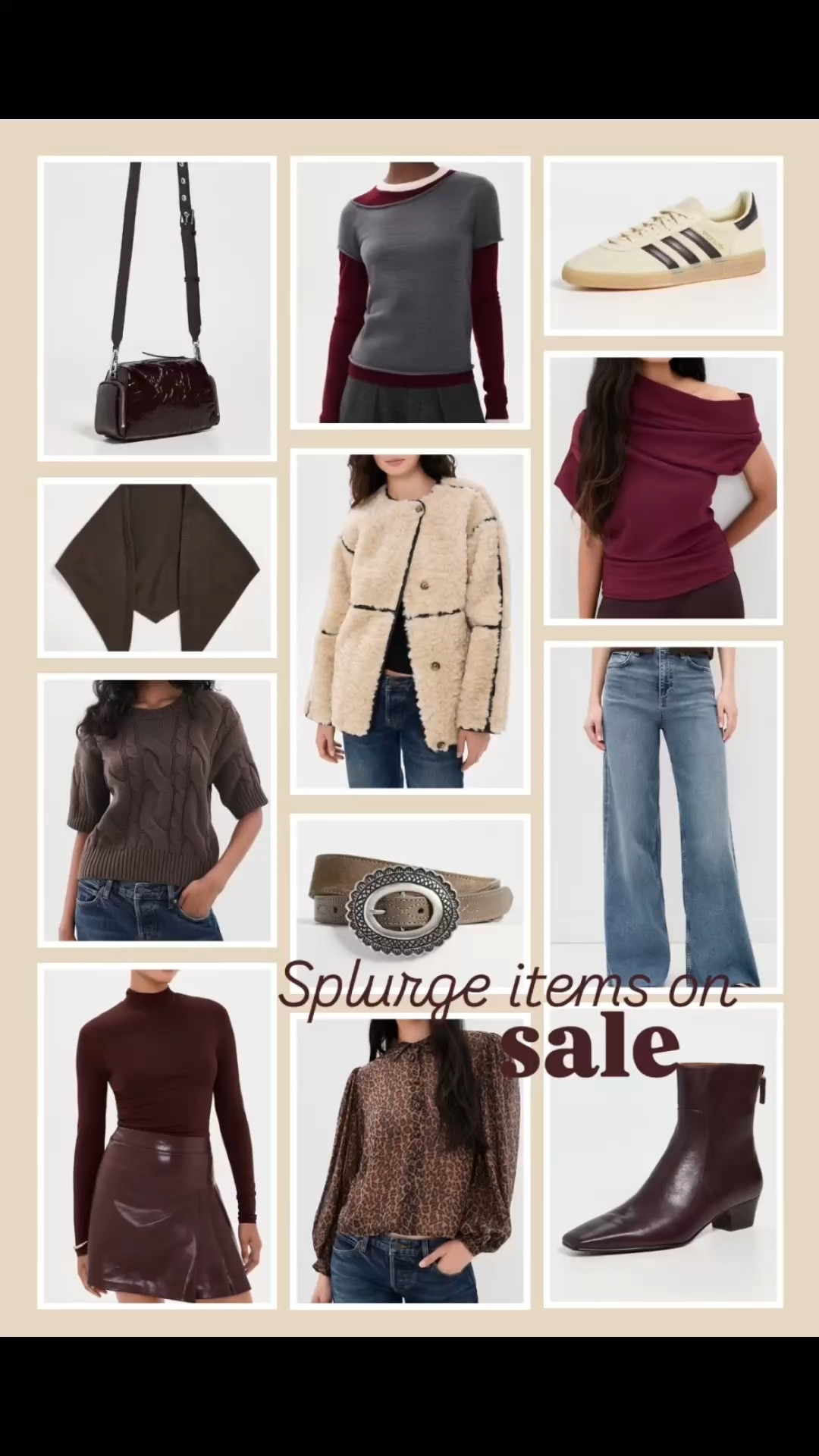 Shopbop sale. Splurge items on sale. 
Use code FALL for up to 25% off

#LTKSeasonal #LTKOver40 #LTKSaleAlert