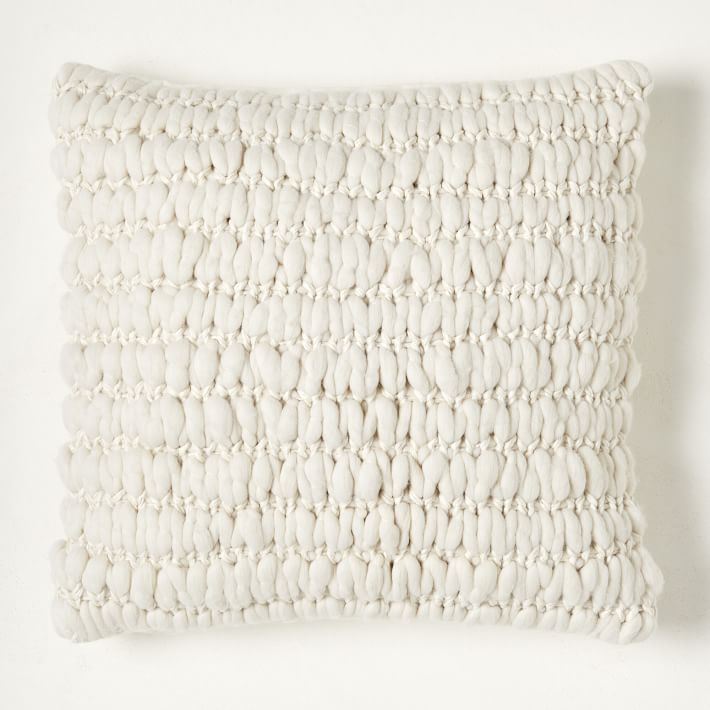 Chunky Knit Pillow Cover | West Elm (US)