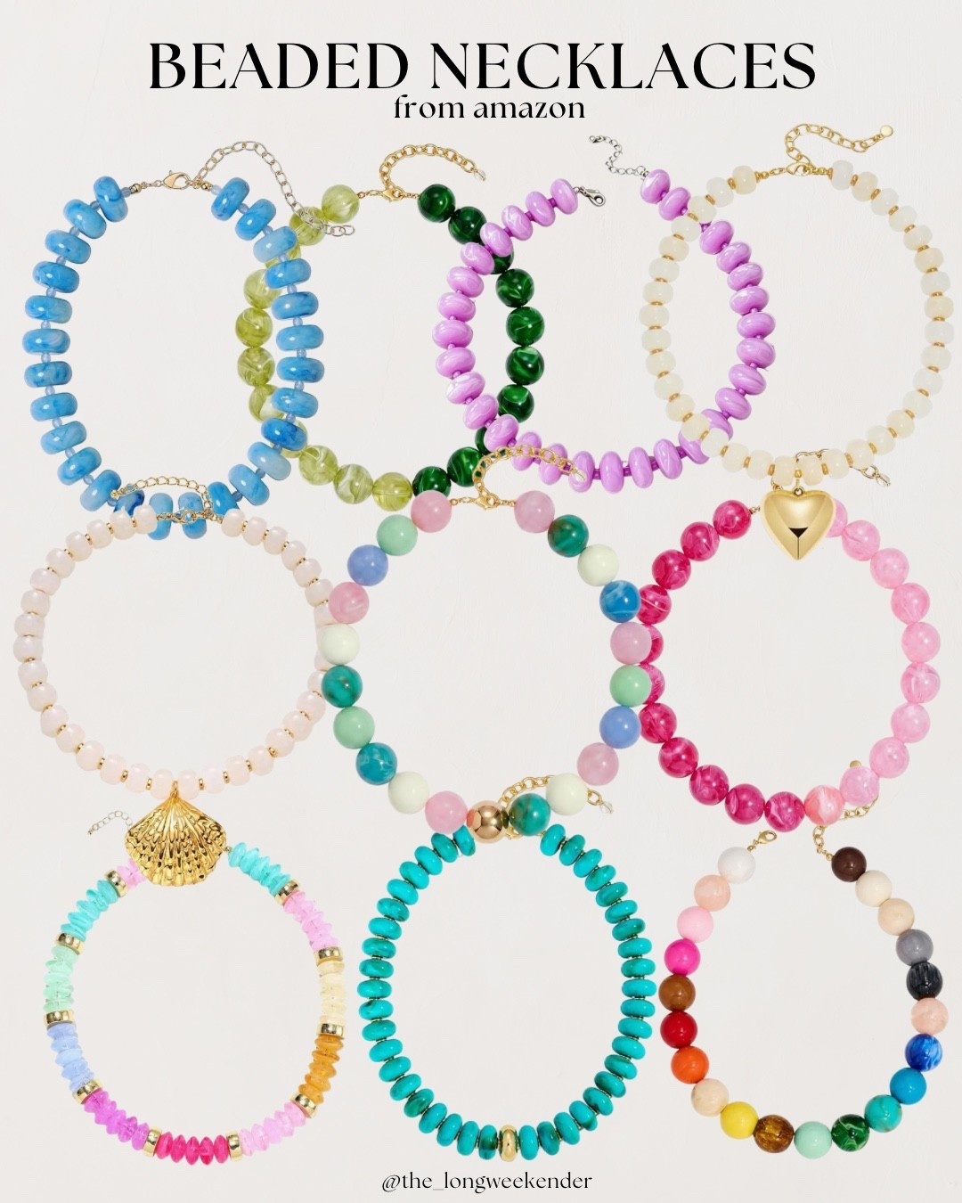 Beaded Necklaces from Amazon ✨ 

Colorful, bold and fun for summer!

#LTKootd #LTKTravel #LTKgrwm
