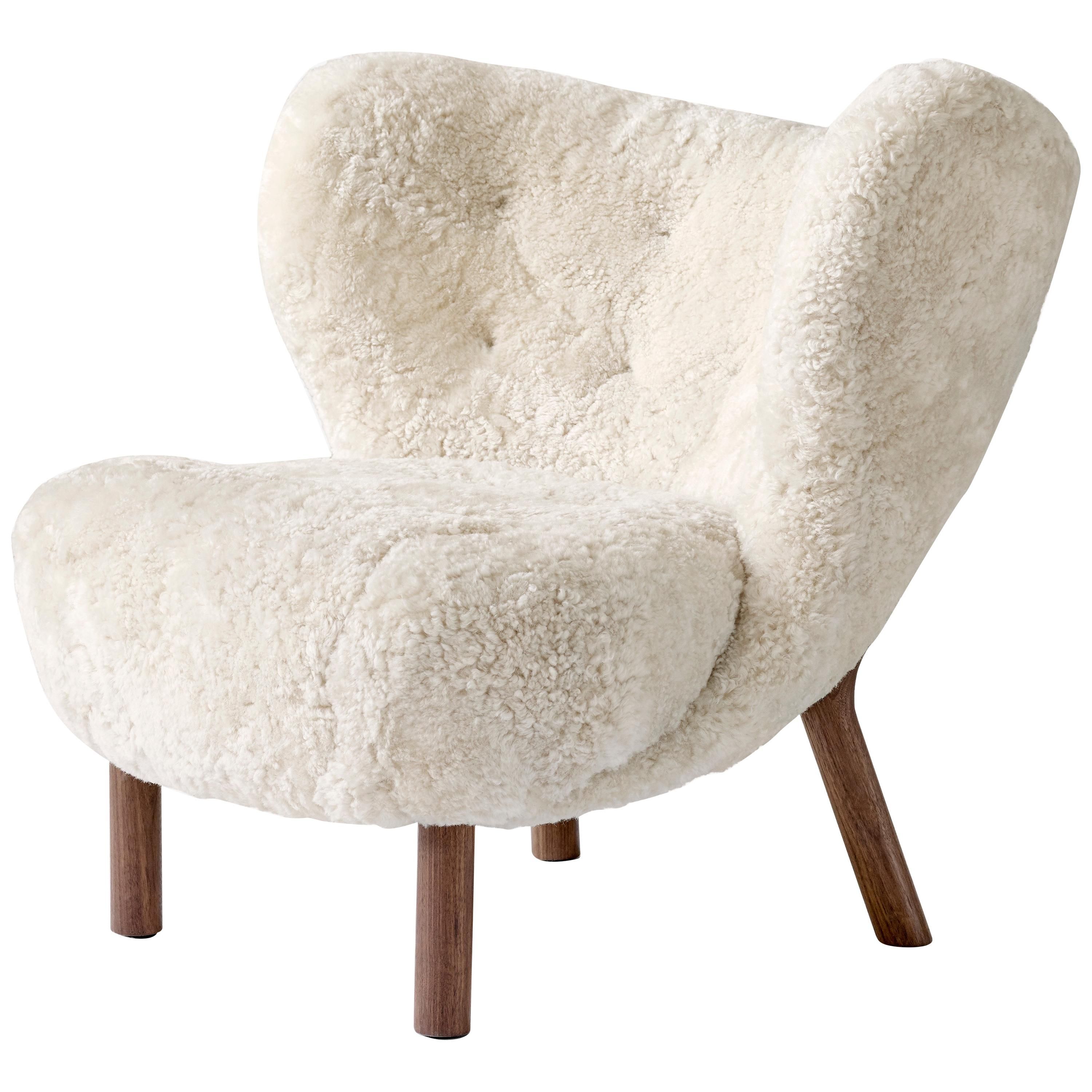 Mid-Century Modern Scandinavian Little Petra VB1 Lounge Chair by Viggo Boesen | 1stDibs