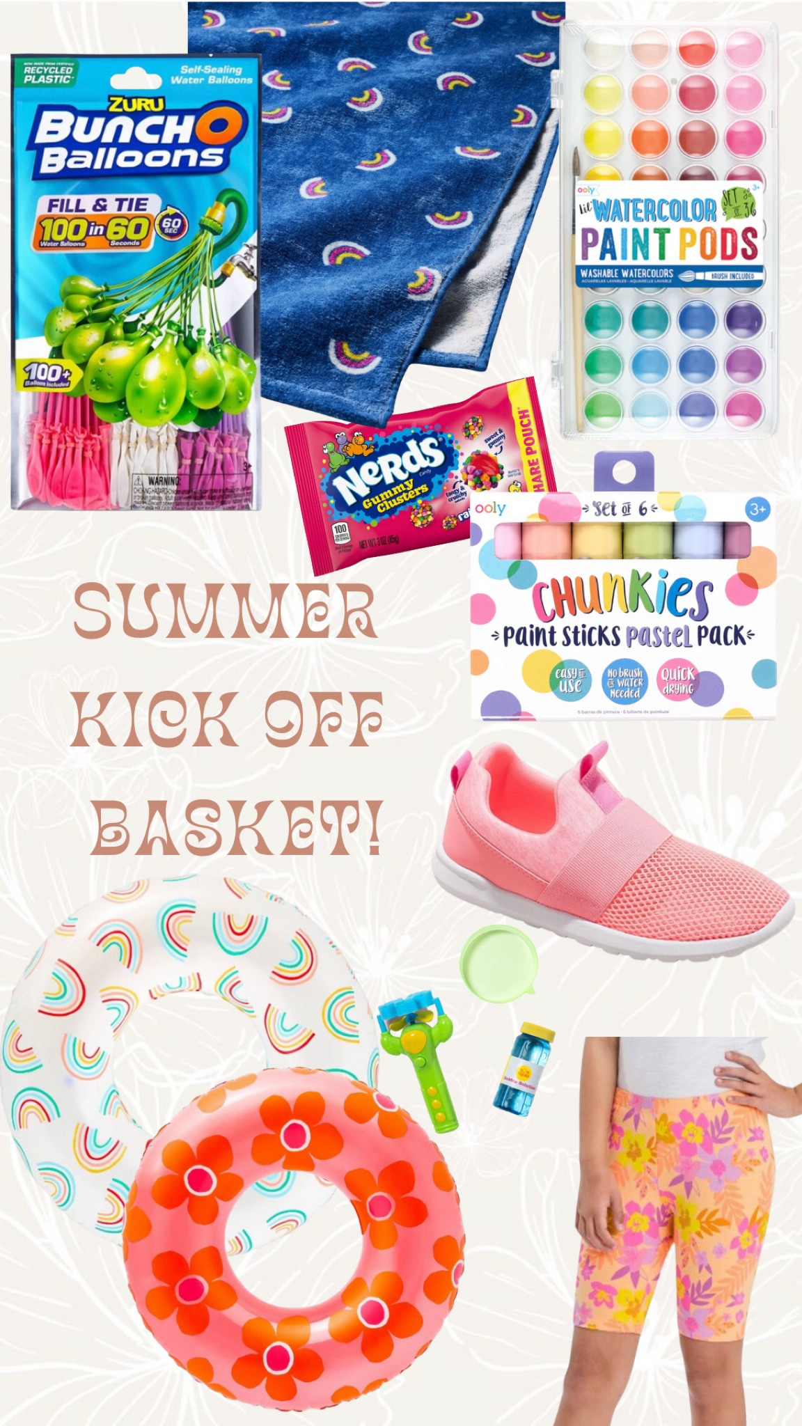 Summer kick-off basket for my girl graduating kindergarten!! ❤️ #target #targetsummer #targetfinds #summerfun #summerideas #kidssummerfinds #summertime #seasonalfinds #kidsartsupplies #oolyarts #kidsfinds

#LTKSeasonal #LTKkids #LTKfamily