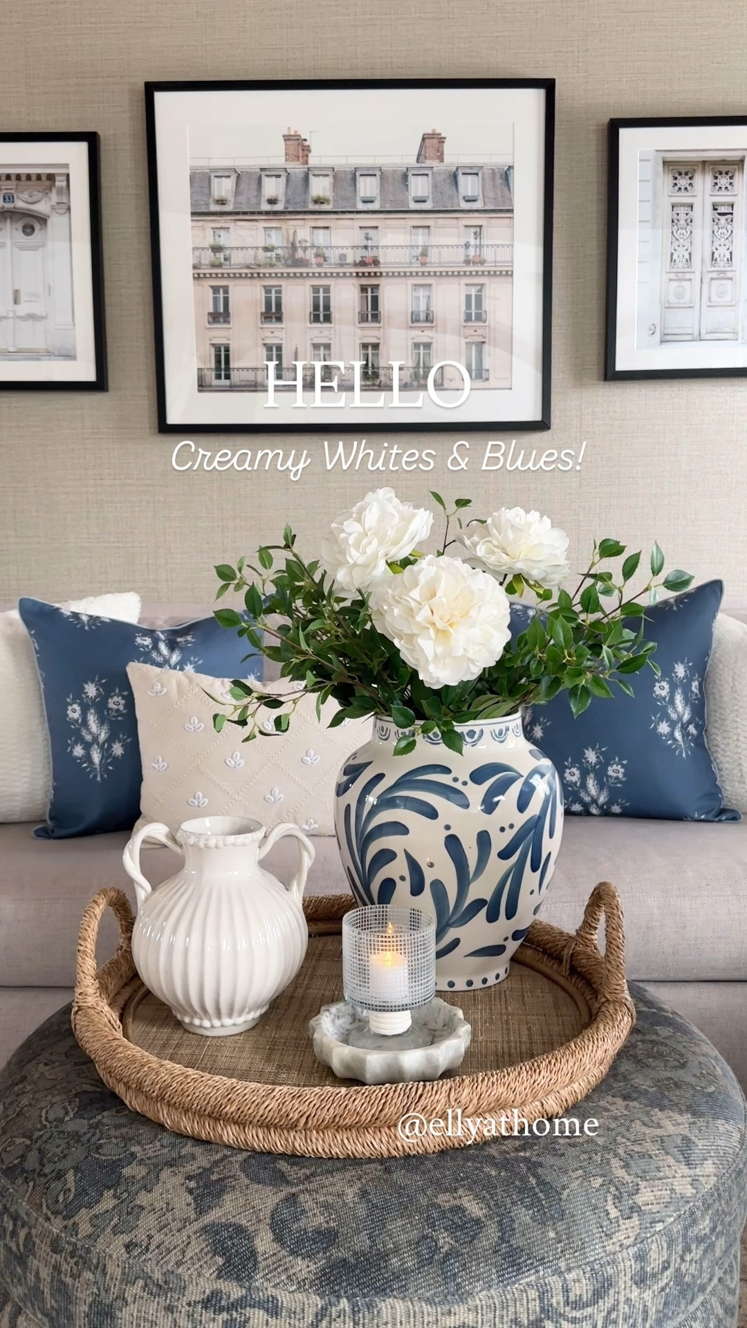 Pottery Barn style at Target! Beautiful creamy whites and blues for new home styling! Shop blues and white vases, white beaded white, hurricane candleholder on sale, marble catch all, throw pillows, Parisian artwork, sofa. Target, Pottery Barn, Amazon, Ballard Designs. Free shipping 

#LTKSaleAlert #LTKHome #LTKFindsUnder50