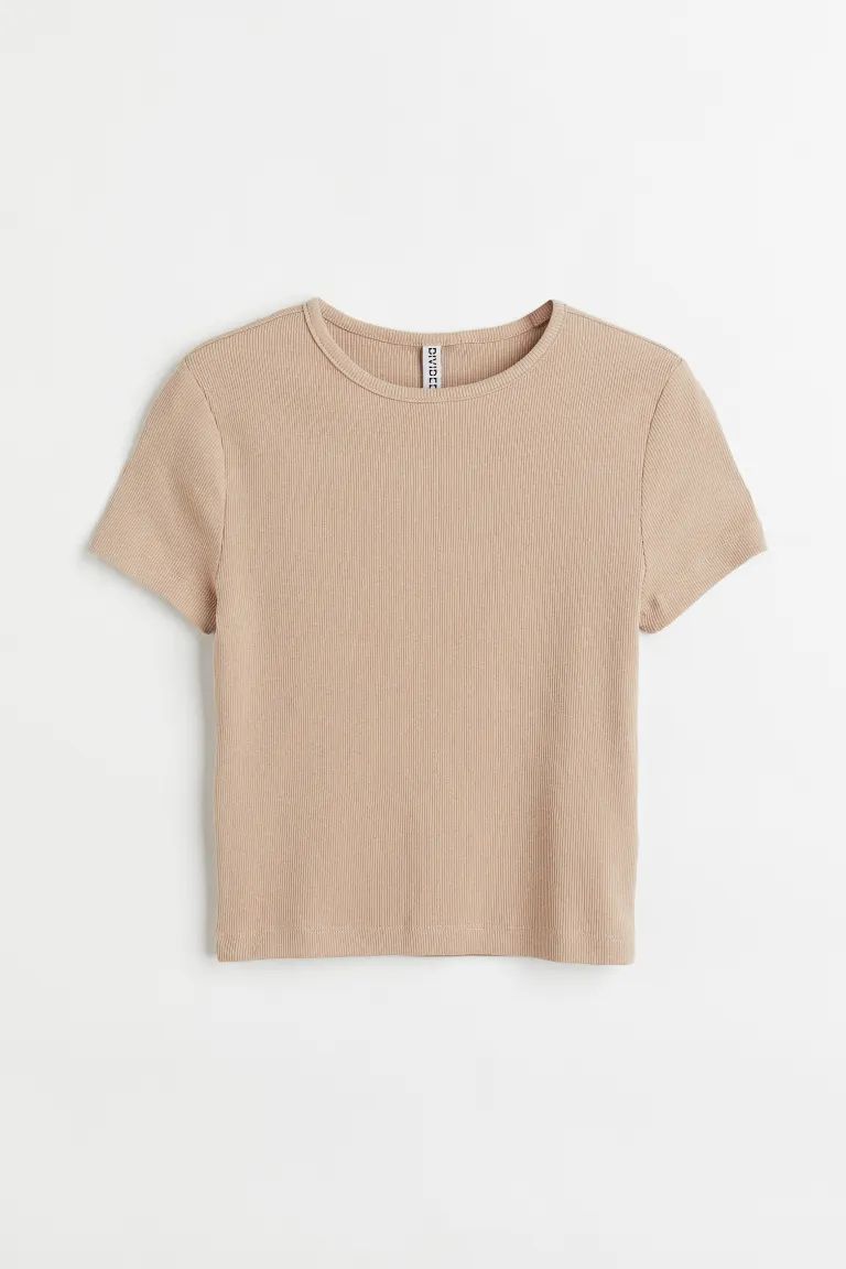 Ribbed Crop Top | H&M (US + CA)