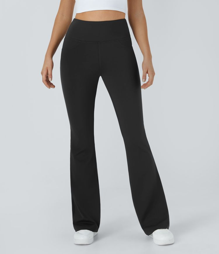 Women’s DayStretch High Waisted Pocket Flare Yoga Leggings - Halara | HALARA