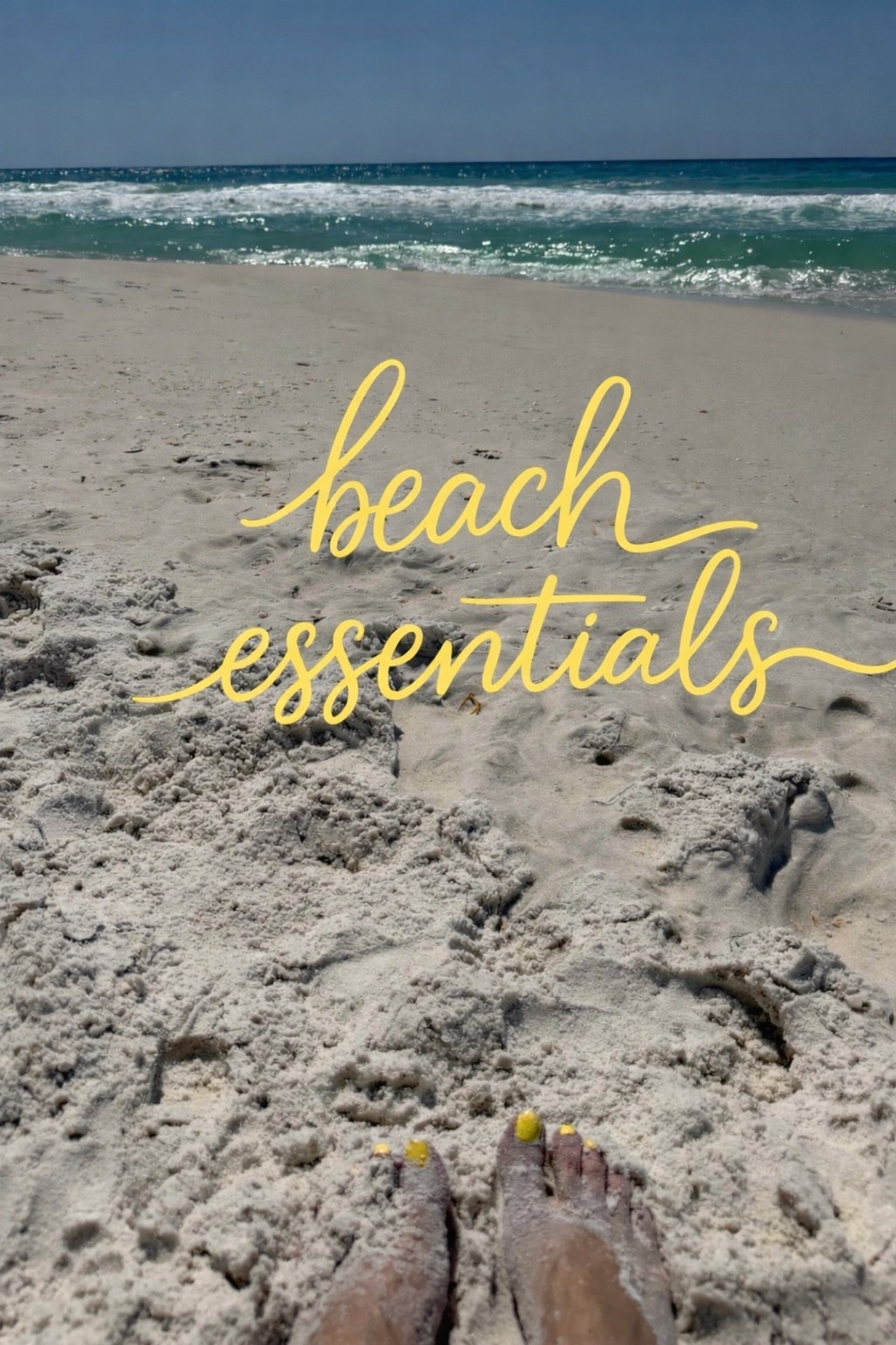 Next trip to the beach- here’s what you need!! 