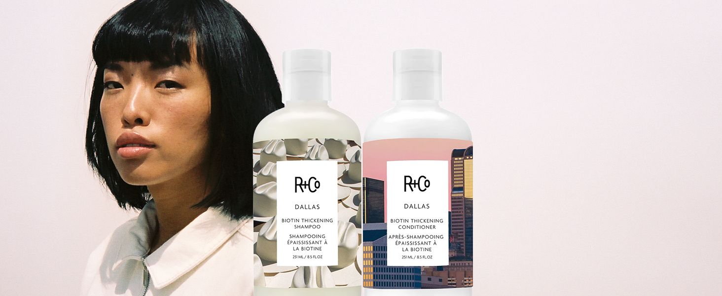 R+Co Dallas Biotin Thickening Shampoo | Thickens, Nourishes + Strengthens | Vegan + Cruelty-Free ... | Amazon (US)