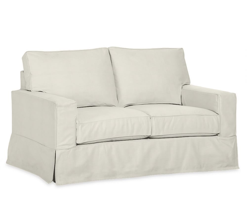 PB Comfort Square Arm Slipcovered Sofa | Pottery Barn (US)