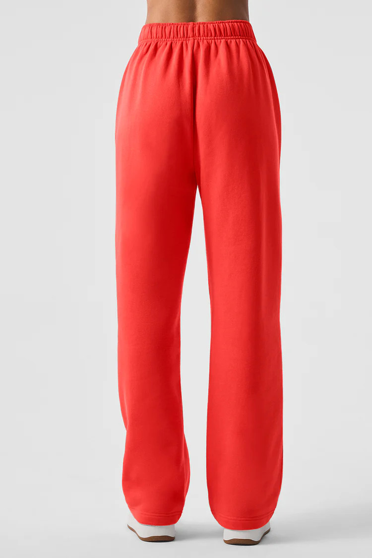 Accolade Straight Leg Sweatpant - Red Hot Summer | Alo Yoga