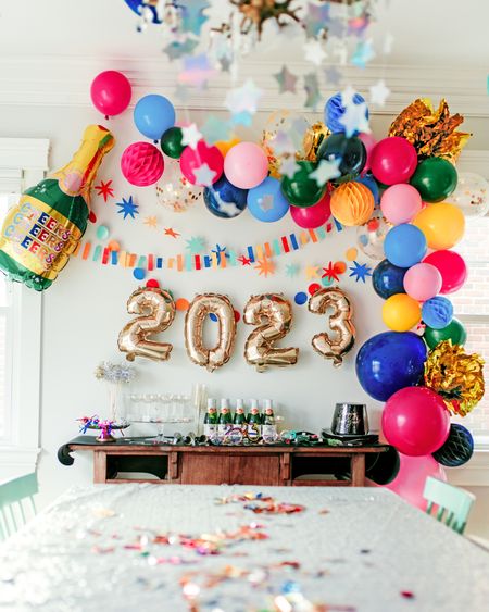 New Years Eve 2024 Party decor supplies 🪩✨ 

#LTKparties #LTKHoliday #LTKSeasonal