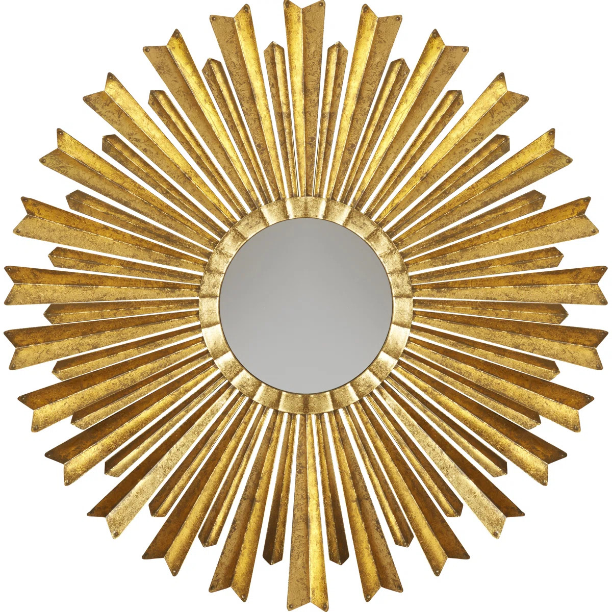 Wald Sunburst Industrial Accent Mirror | Wayfair North America