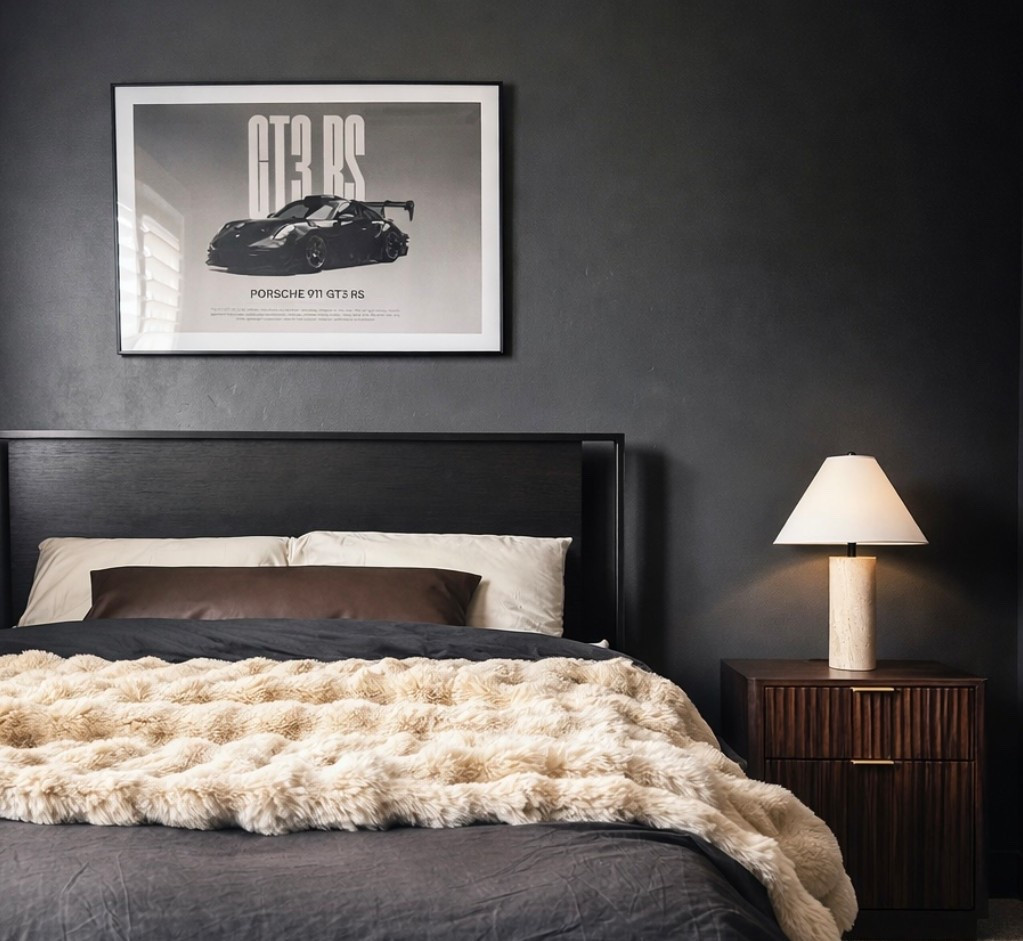 Masculine teen boy room
Nightstand 
Table lamp 


#LTKHome #LTKvlog #LTKmorningroutine