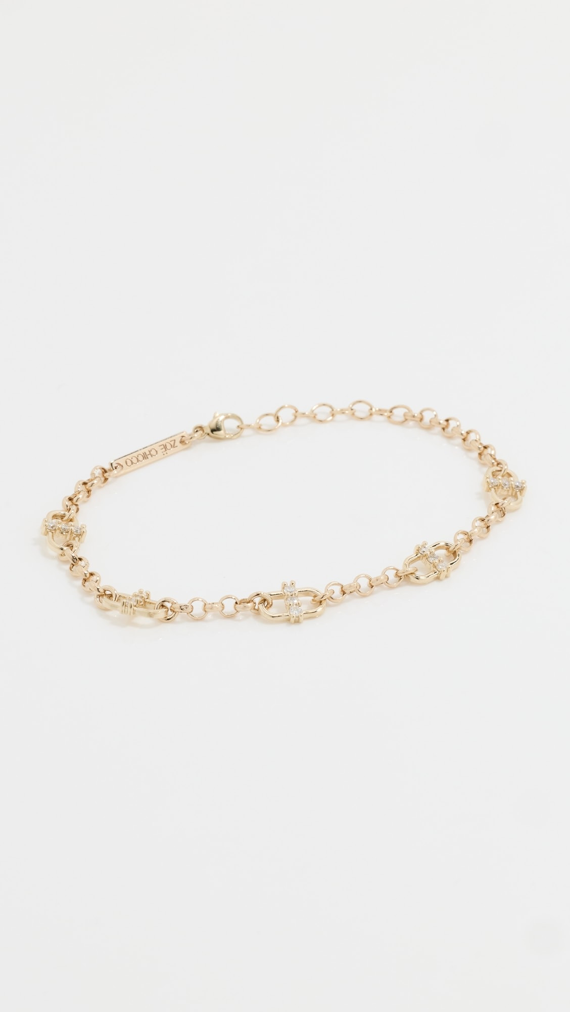 14k Gold Medium Rolo Bracelet | Shopbop
