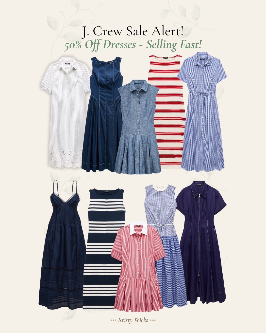 J. Crew Sale Alert! 
50% Off Dresses - Selling Fast! 

@jcrew

#LTKSaleAlert #LTKTravel #LTKWorkwear