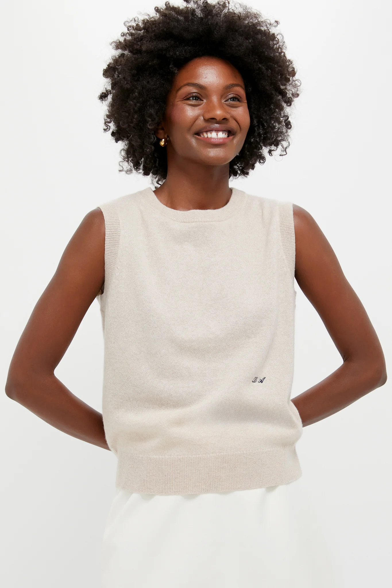 Sandstone Cashmere Shell | Tuckernuck (US)