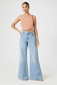 Cropped Rib-Knit Tank Top | Forever 21 (US)