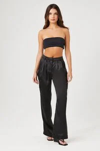 Satin Cargo Pants | Forever 21 (US)