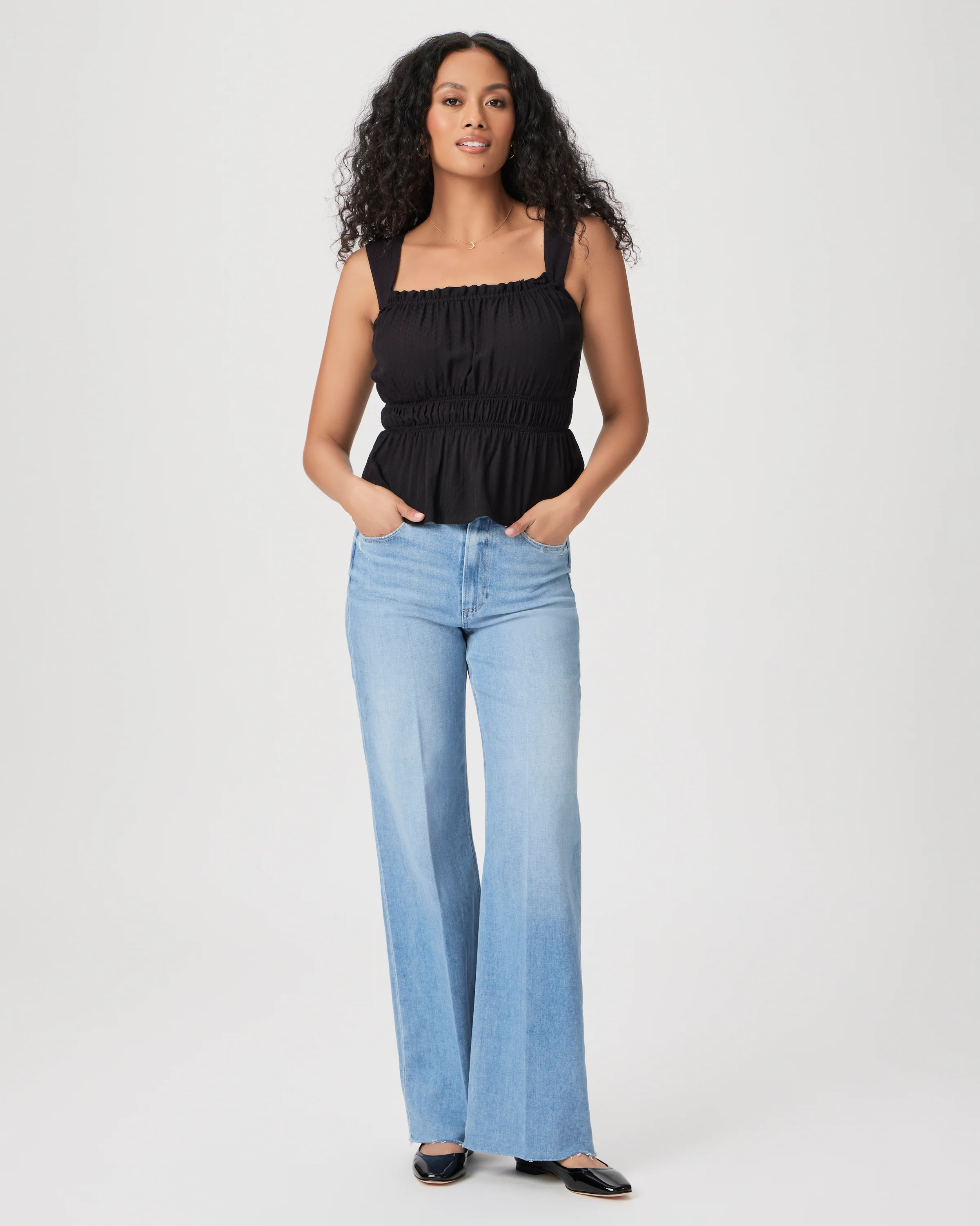 Anessa 31" Wide Leg Jean | Paige