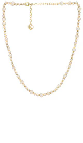 Jovie Pearl Necklace in White Pearl | Revolve Clothing (Global)