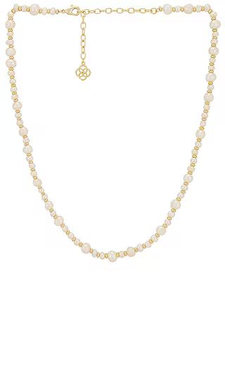 Jovie Pearl Necklace in White Pearl | Revolve Clothing (Global)
