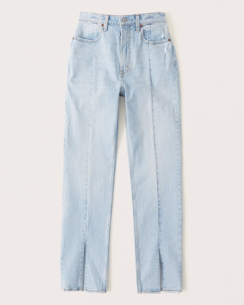 Ultra High Rise 90s Straight Jean | Abercrombie & Fitch (US)