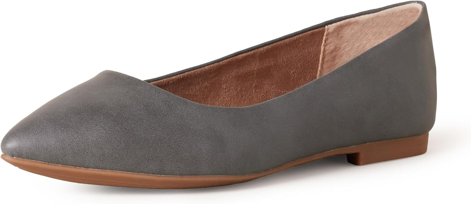 Amazon Essentials Women's Pointed-Toe Ballet Flats | Amazon (US)