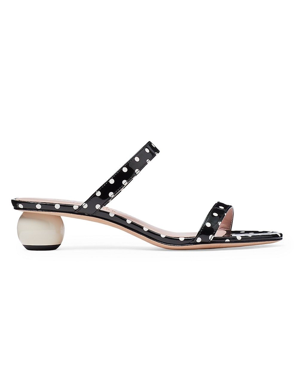 Palm Springs Polka Dot Leather Sandals | Saks Fifth Avenue