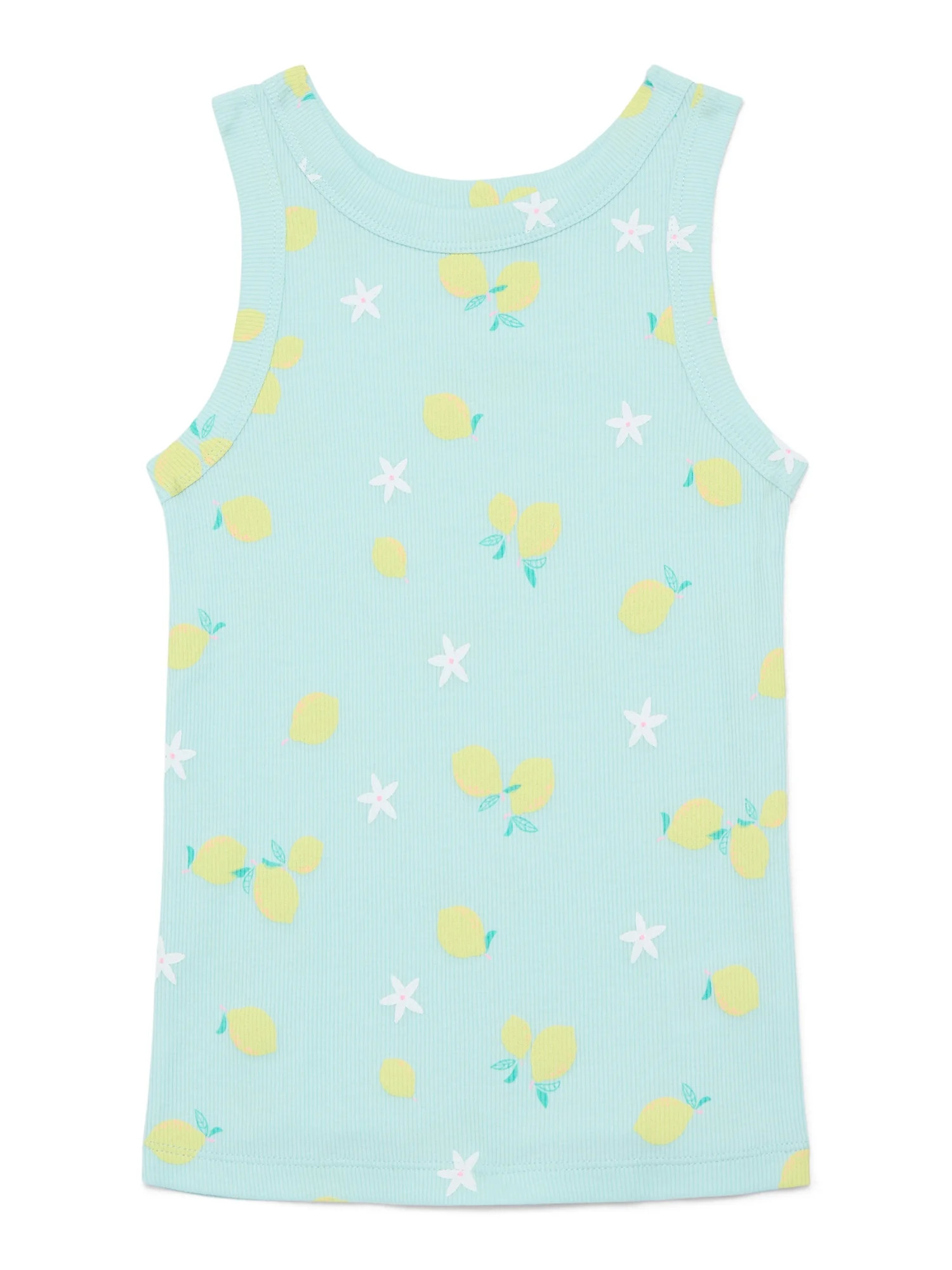 Wonder Nation Girls Kid Tough Ribbed Tank Top, Sizes 4-18 & Plus | Walmart (US)