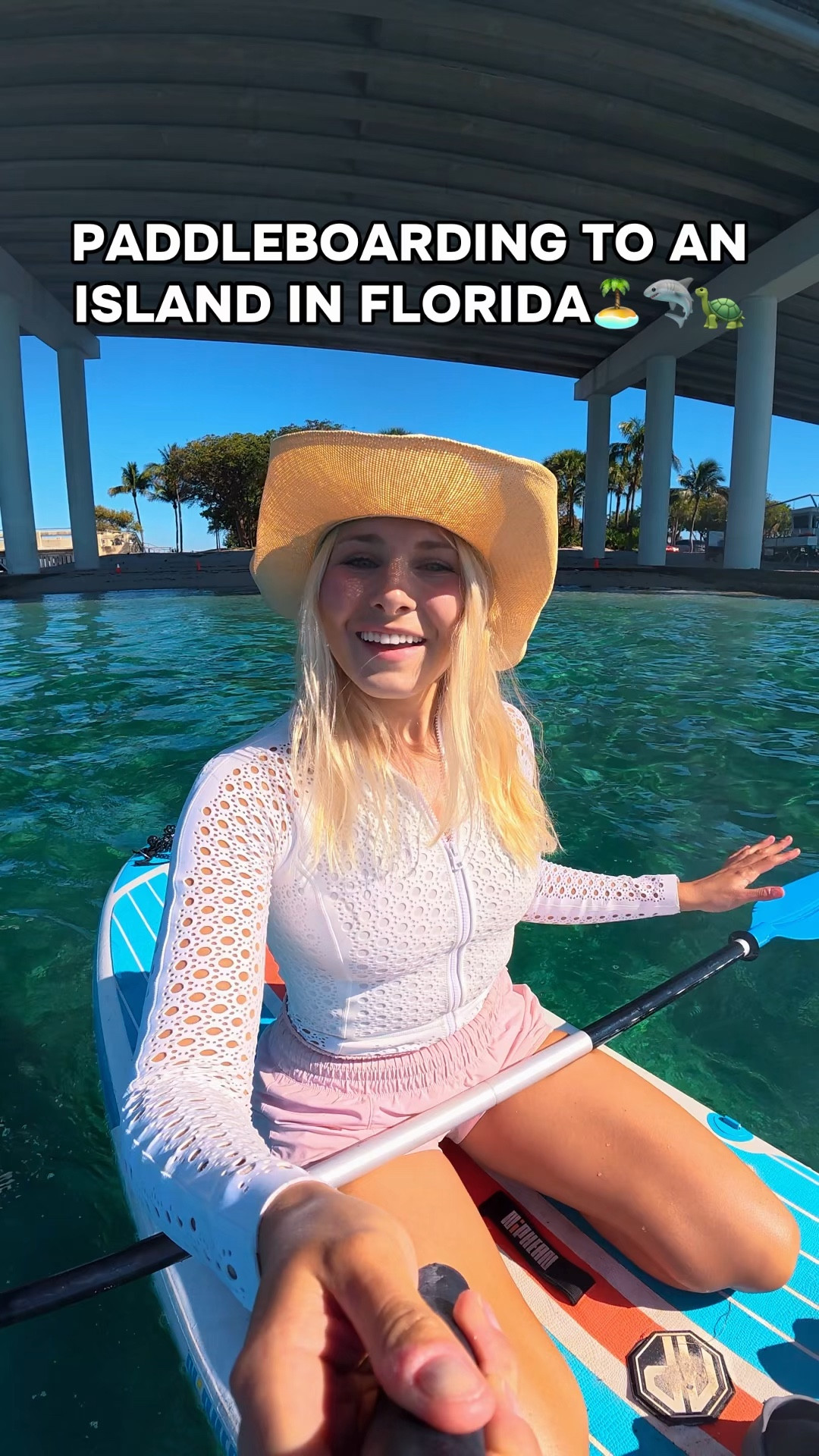 What a PERFECT little paddle adventure 🥹🫶🐢🌊 Come back tomorrow to see the FULL DIVE🤿😱🦈🐬🐢

#paddleboard #florida #island #oceangirl #marinelife 

#LTKSwim #LTKTravel #LTKdayinmylife