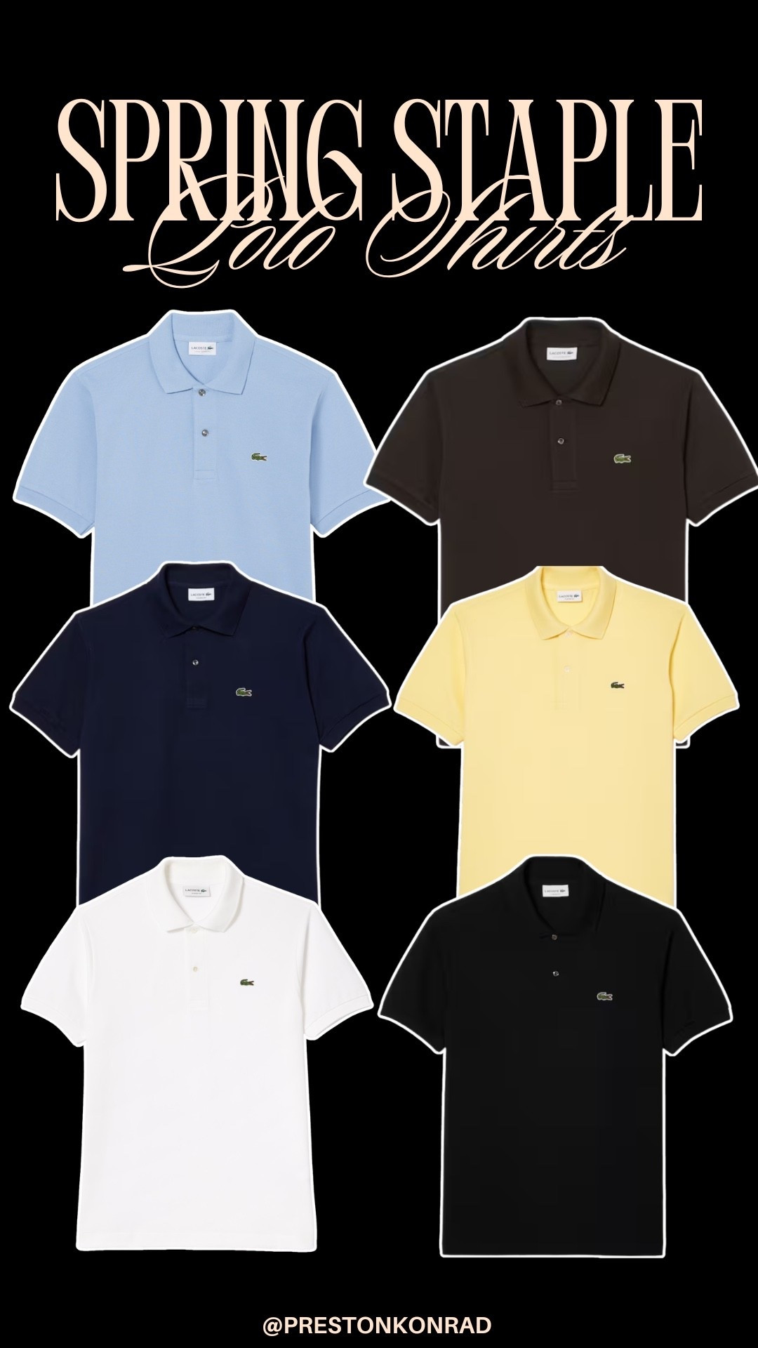 Polos are a spring staple any many needs in their closet! This brand Lacoste from @Shopbop is 20% off right now using the code SPRING20! Stock up now

#LTKWorkwear #LTKSeasonal #LTKMens