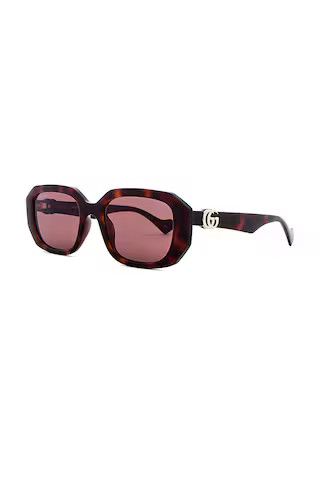 Generation Rectangular Sunglasses in Havana | Revolve Clothing (Global)