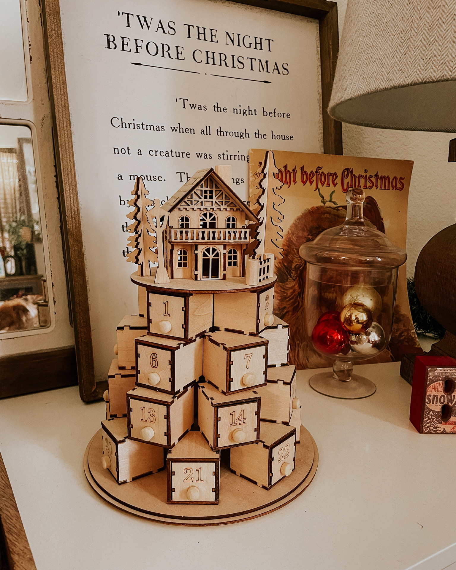 Want to count down the days until Christmas in style? I’ve gathered up some adorable advent and countdown calendars like mine for you here! 🎄✨♥️ #adventcalendar #countdowncalendar 

#LTKSeasonal #LTKhome