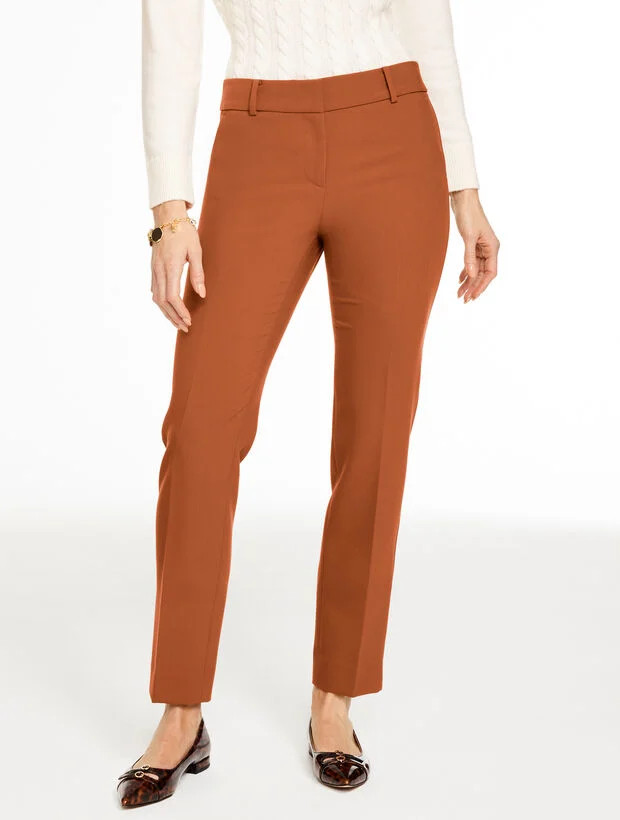 Talbots Hampshire Straight Ankle Pants | Talbots
