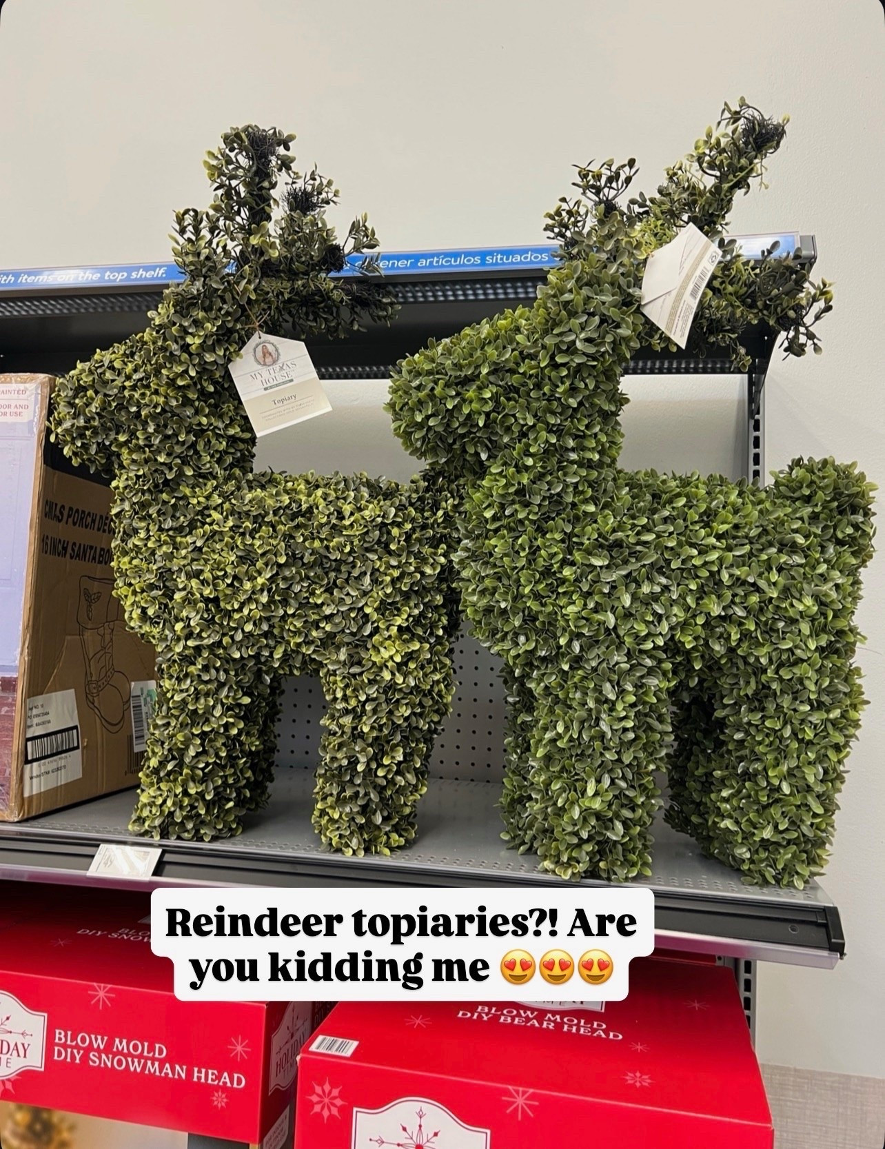 These deer topiaries are perfect to add to your front porch this Christmas season!

#LTKmomlife #LTKSeasonal #LTKHome