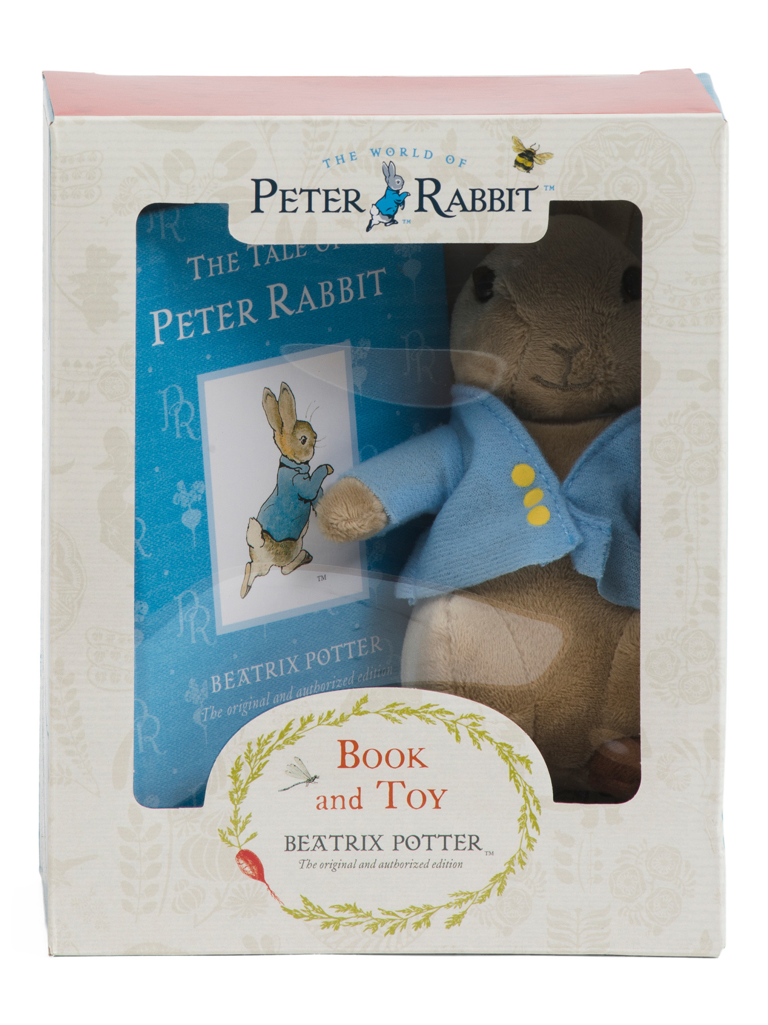Peter Rabbit Book And Plush Toy | TJ Maxx