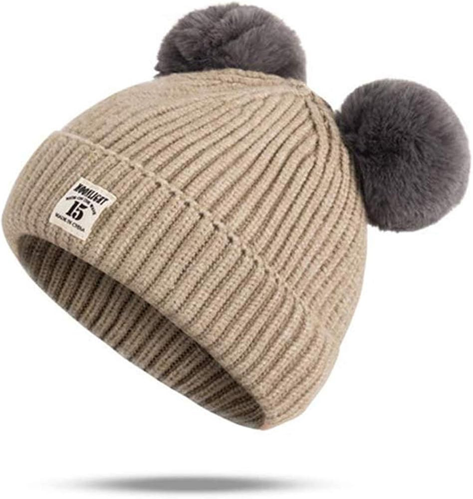 Boqiao Infant Toddler Baby Unisex Cotton Soft Cute Lovely Newborn Kids Winter Hat Beanies Caps Baby  | Amazon (US)