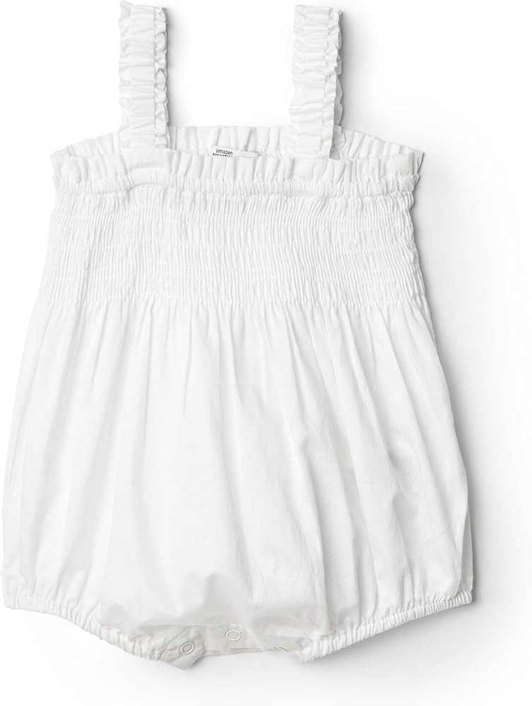 Amazon Essentials x Sofia Grainge Baby Girls' Woven Sleeveless Romper | Amazon (US)