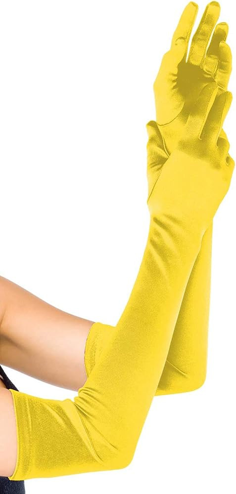 Leg Avenue Women's Extra Long Satin Gloves | Amazon (US)
