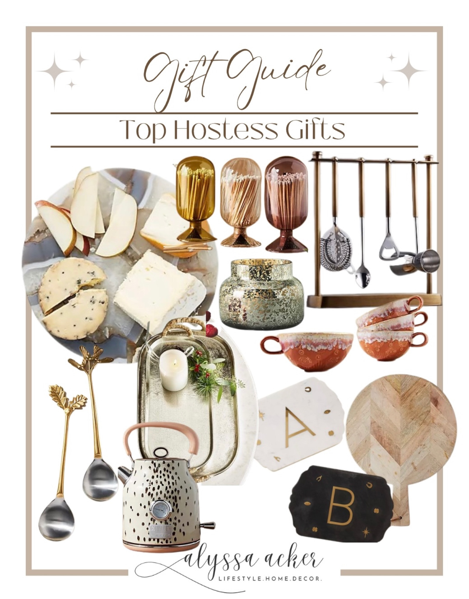 Some of my favorite hostess gifts! 
#hostessgifts #giftideas #home #servingtrays #charcuterie #stylishgifts

#LTKGiftGuide #LTKHoliday #LTKhome