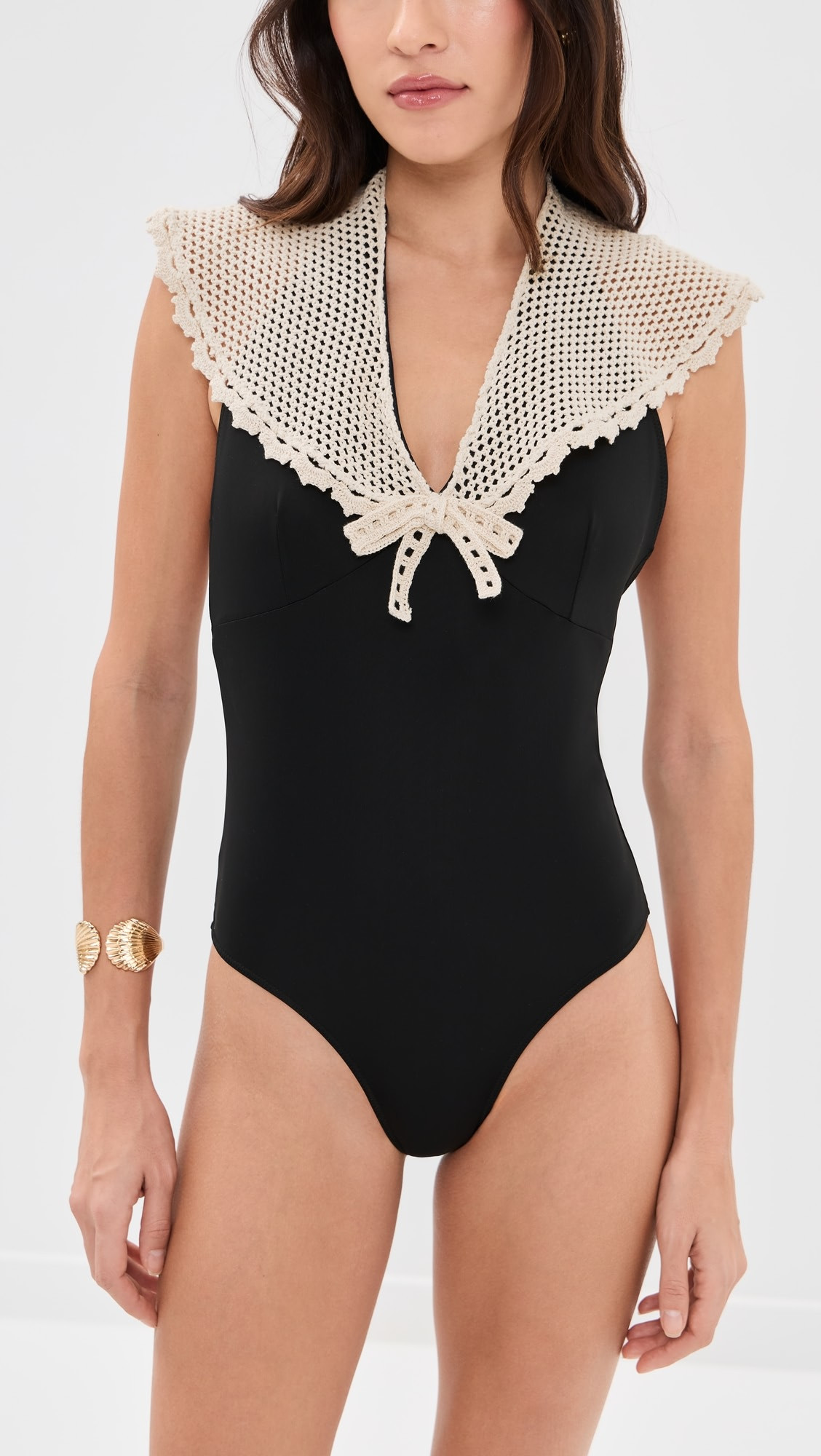 Kendall Crochet Sailor One Piece | Shopbop