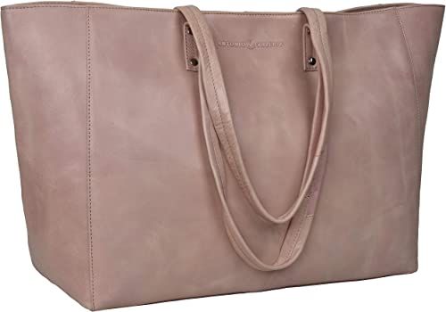 Antonio Valeria Avery Leather Leather Tote/Top Handle Shoulder Bag for Women | Amazon (US)