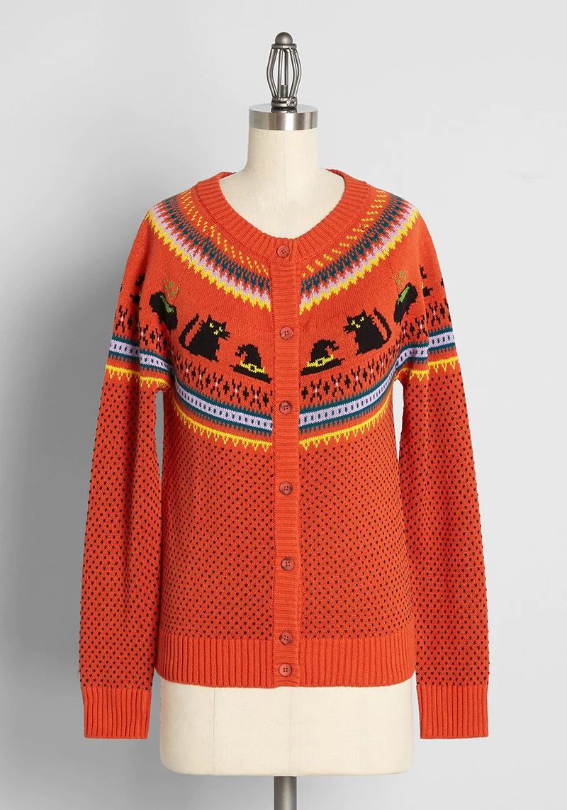 Witches Candy Fair Isle Cardigan | ModCloth