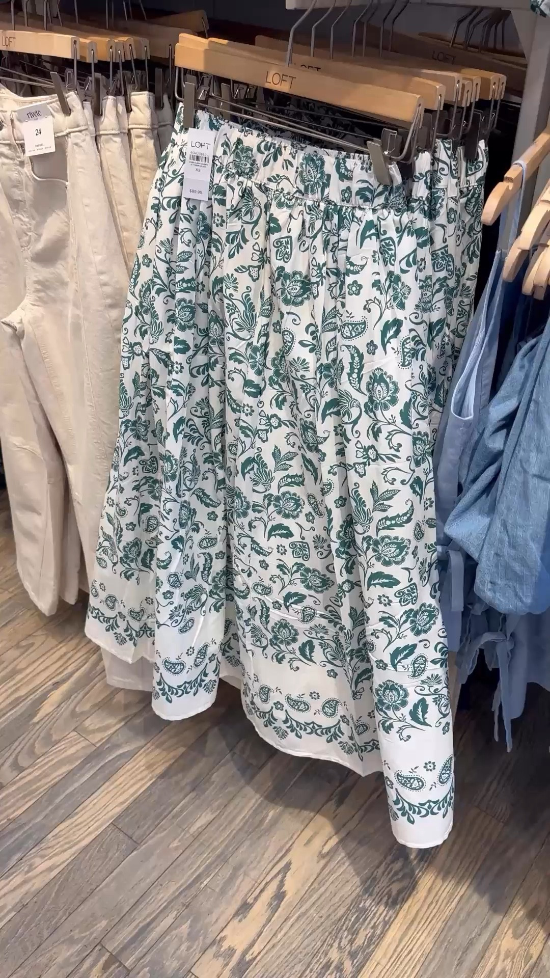 New arrivals from Loft! I fell in love with the green and white skirt but I probably would not put it with the top simply because it was a bit skimpy for me. If it is your style, go for it! It would look darling with a jean jacket! The butter yellow dress was also a showstopper as was the muted green floral dress. And, I want to throw some love at the green and white shirt and pants set that feels like pajamas but looks amazing!

#LTKSeasonal #LTKSaleAlert #LTKWorkwear