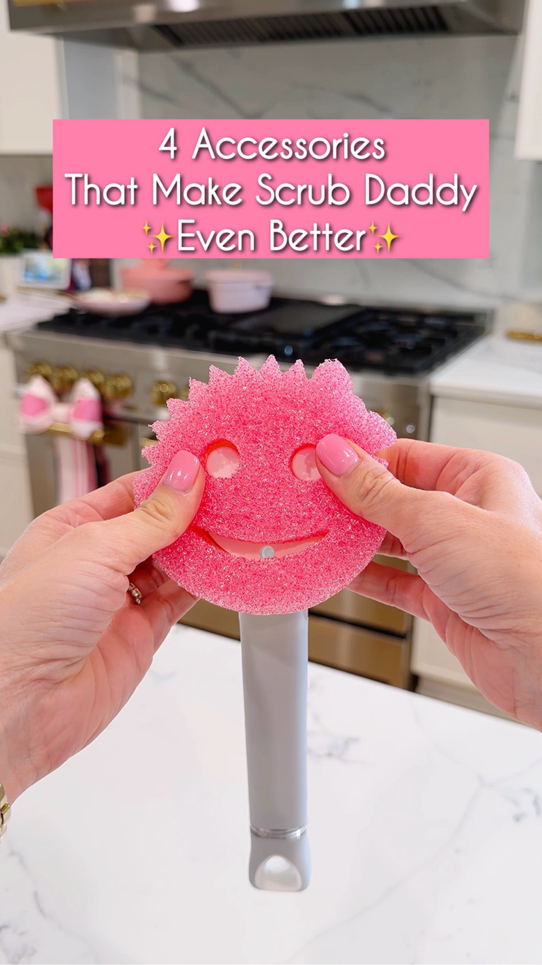 4 accessories that make a Scrub Daddy and Scrub Mommy even better. These little upgrades make everyday cleaning faster and easier — dish wand sponge heads, a palm scrubber, a drying holder, and an electric scrubber attachment.
scrubdaddy scrubmommy kitchenessentials cleaningtools amazonfinds

#LTKSaleAlert #LTKHome #LTKmomlife