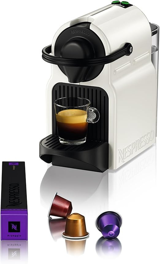 Nespresso Krups Inissia XN1001 Kapselmaschine, kurze Aufheizzeit, kompaktes Format, Kaffeemenge e... | Amazon (DE)
